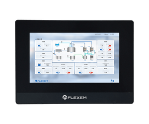 Flexem FE6070H HMI Human Machine Interface 7” 16:9 TFT LCD Resistive Touchscreen Resolution 1024×600