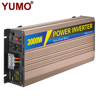YUMO Pure Sine Wave Inverter SGPE3000w 12/24/48VDC (Color Display And Remote Control Is Optional)