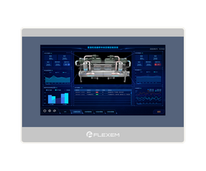 Flexem FE6070W HMI 7” 16:9 TFT LCD Resistive Touchscreen Resolution 1024×600 Human Machine Interface