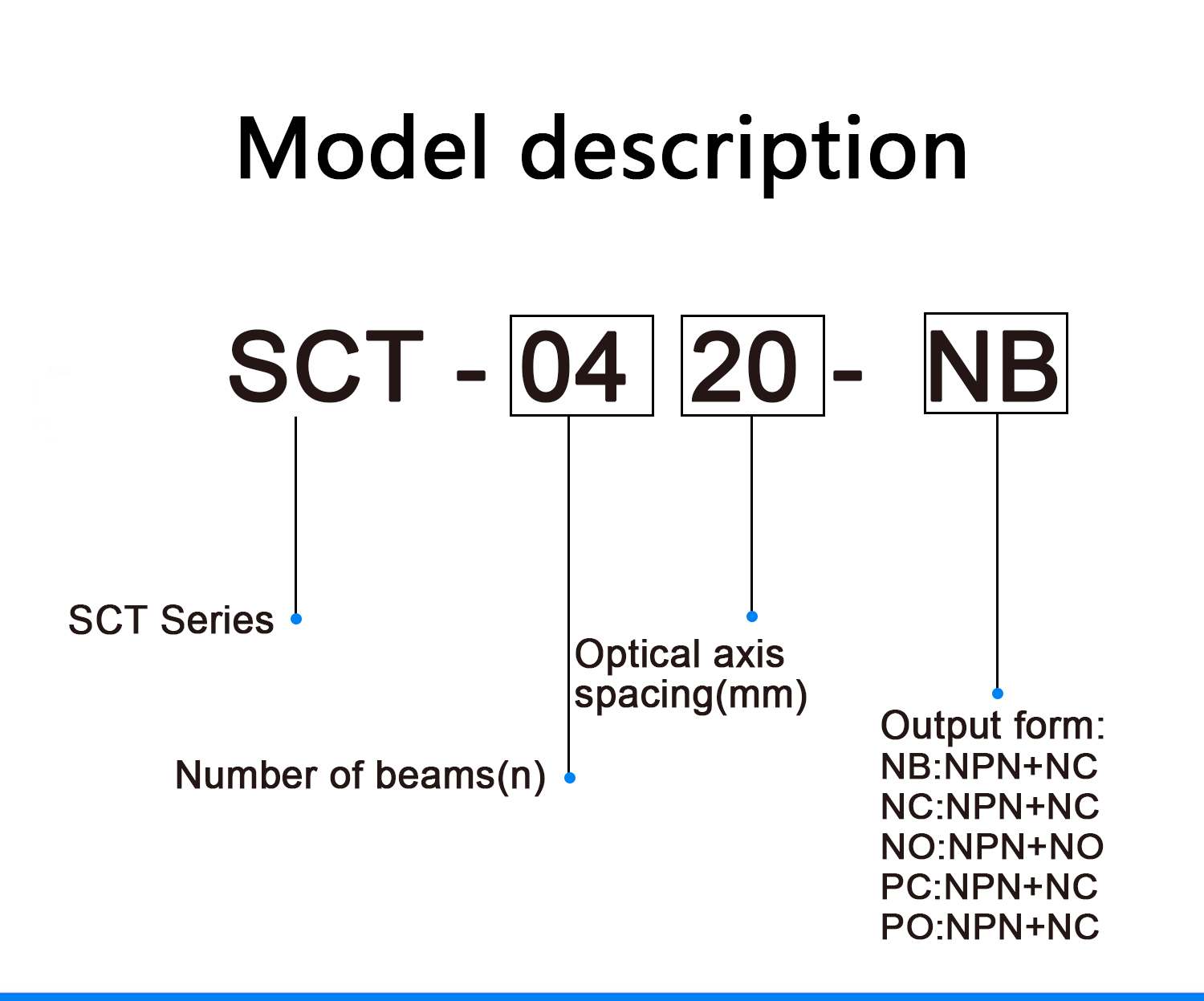 SCT Model description