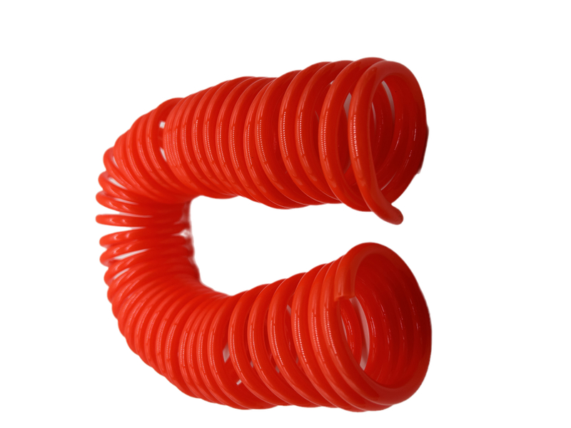 Pu tube Red spring tube with an outer diameter of 8mm-12 meters and no joints
