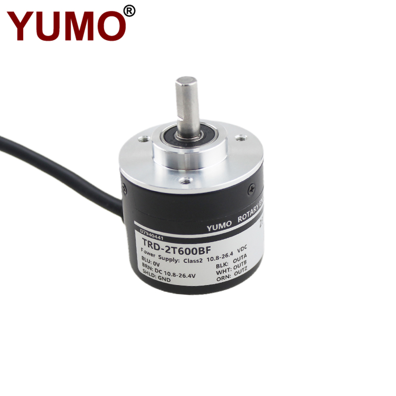 YUMO Solid Shaft Rotary Encoder TRD-2T600BF