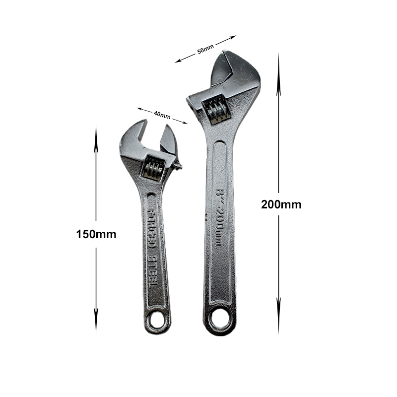 Multi-function adjustable wrench spanner AS-6 AS-8