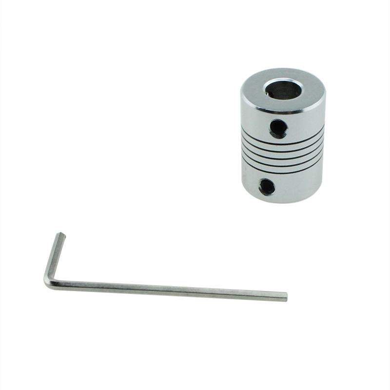 LR Series 8mm Diameter Top Thread Type Aluminium Flexible Encoder Coupling
