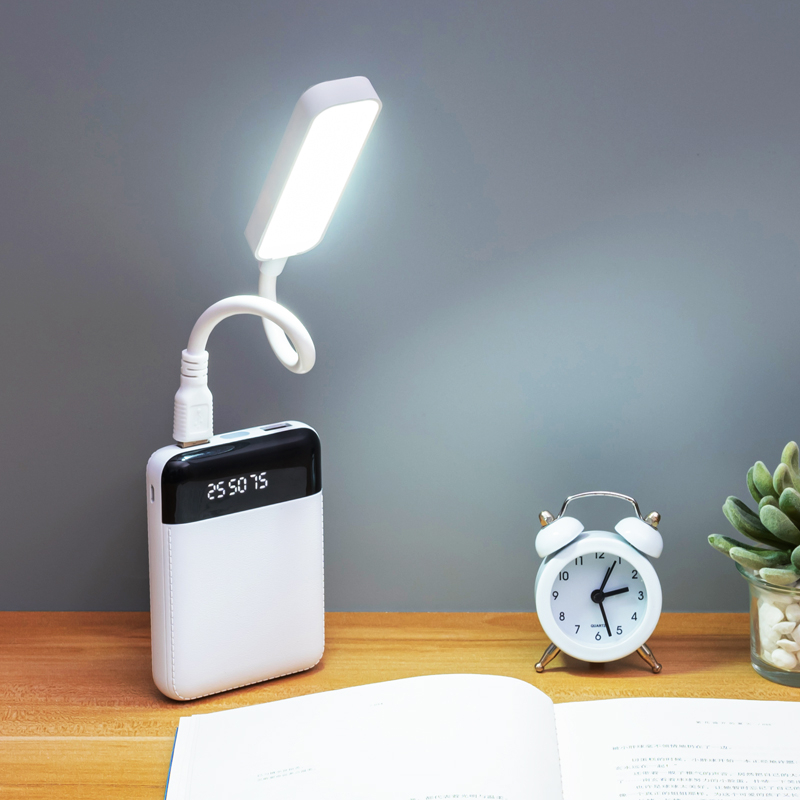 USB Portable Light LED Small Night Light Computer Small Desk Lamp Charging Bank Mini Light