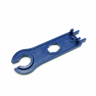 MC4 Connector Wrench Solar Power PV Disassembly Connector Wrench Blue Flat Head 1000V