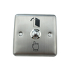 86 Type Stainless Steel Access Control Switch Panel Self-resetting Metal Waterproof Switch