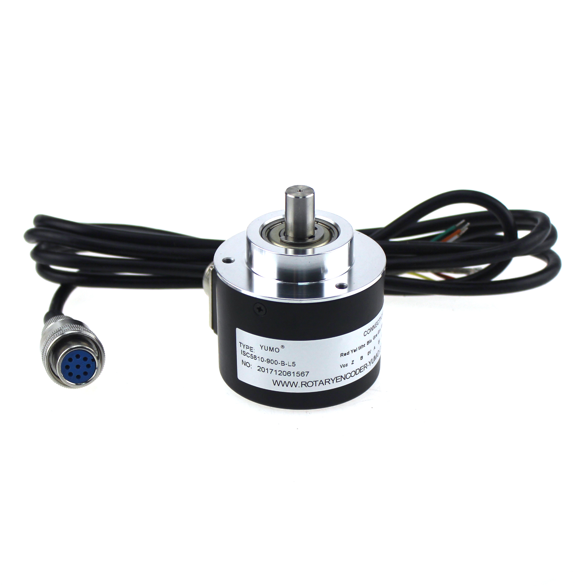 ISC5810-900-B-L5 Outer diameter 58mm Solid Shaft Incremental Optical Rotary Encoder