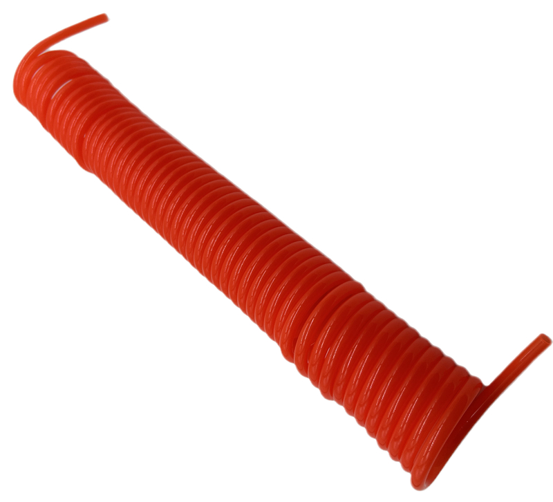 Pu tube Red spring tube with an outer diameter of 6mm-6 meters and no joints