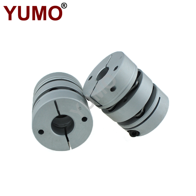 thumbnail interactive-video image 1 of Convex Elasticity Shaft Coupler 4-10mm – D18 L38, 8-Set Screws, Encoder Motor Coupling 1 of 2
