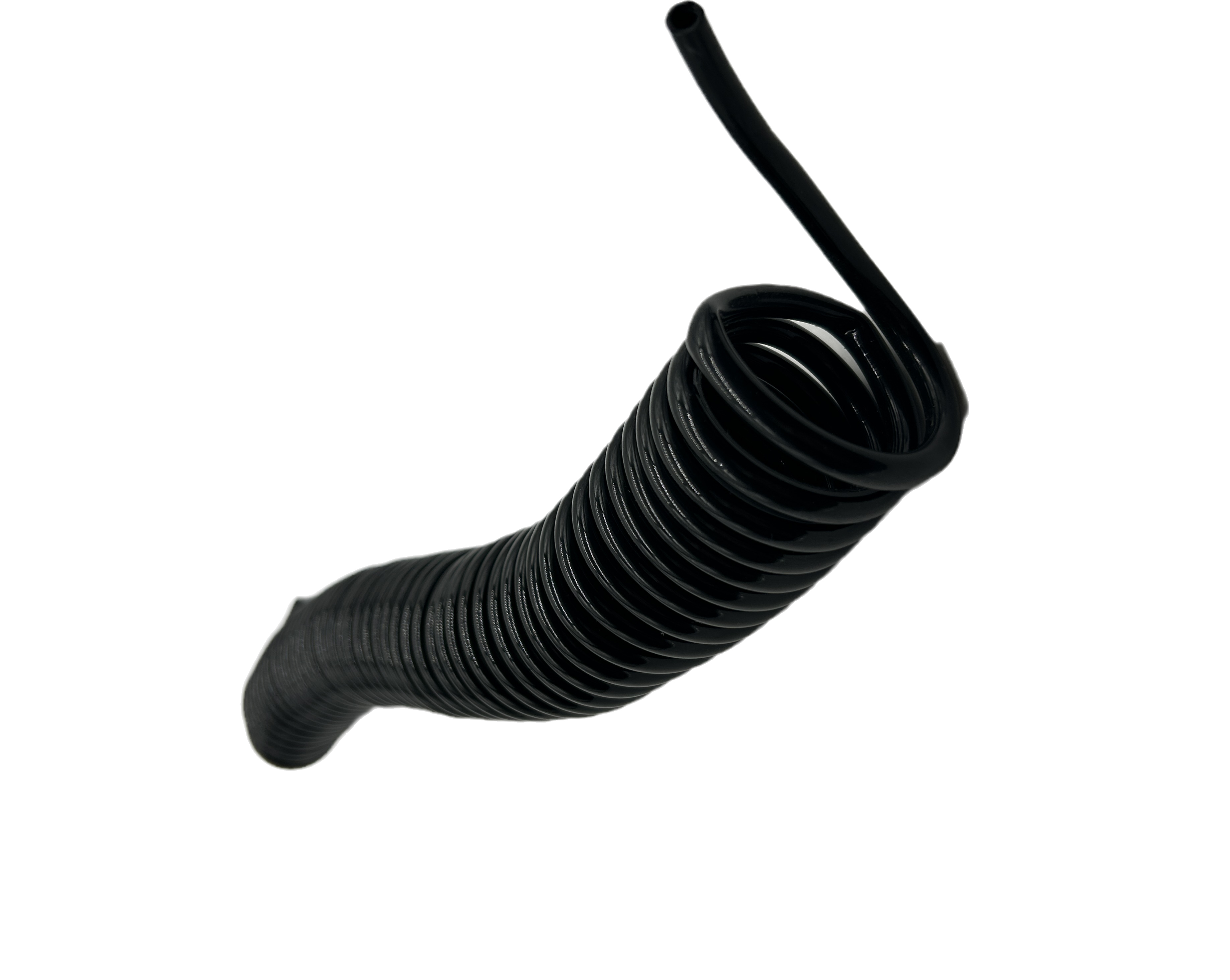Pu tube black spring tube with an outer diameter of 6mm-6 meters and no joints