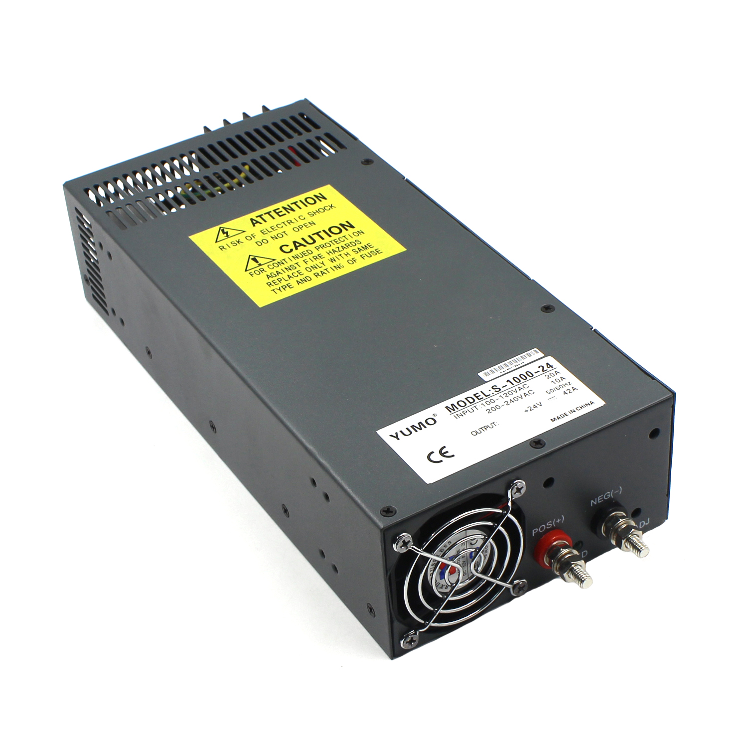 S-1000-24 High Quality 1000W 24VDC SMPS Switching Power Supply