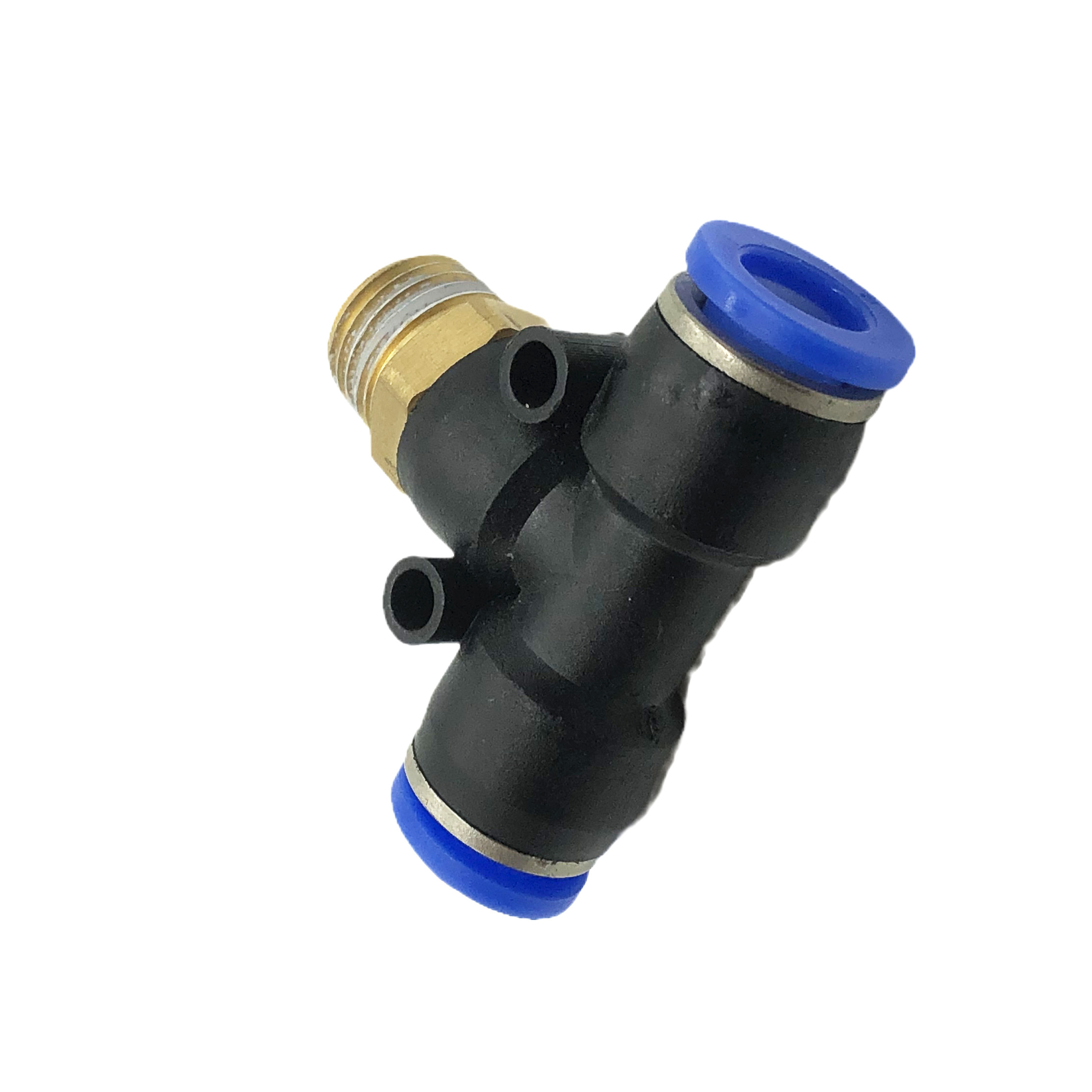 Joint Thread Positive Tee PB8-02 Gas Pipe Quick Insertion