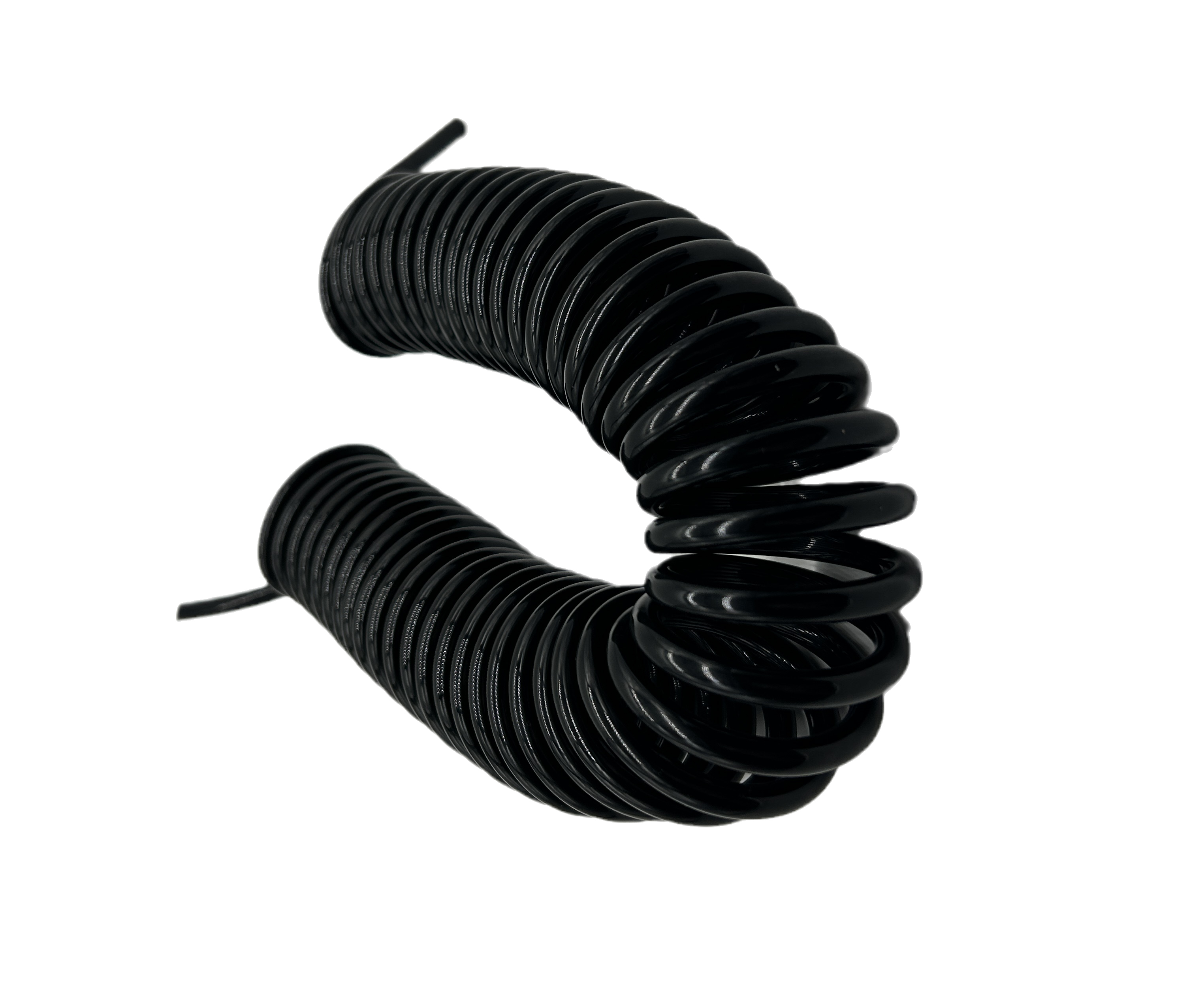 Pu tube black spring tube with an outer diameter of 6mm-6 meters and no joints