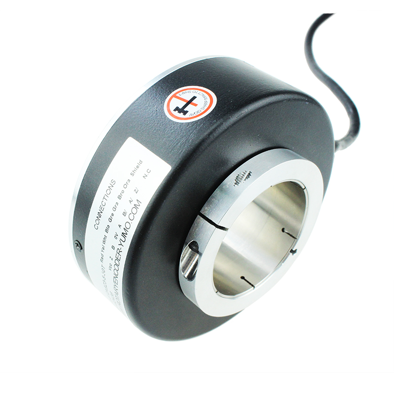 DC5-24V Hollow Shaft Encoder with 512ppr And Reverse Signal