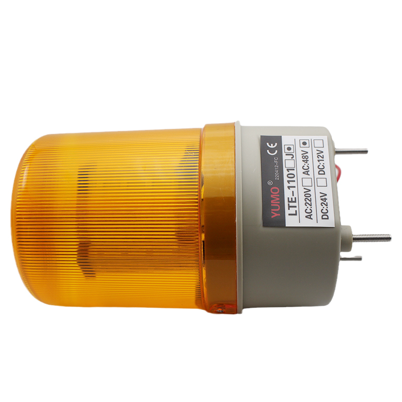 48VAC LED Warning Light with Buzzer LTE-1101J alarm lamp