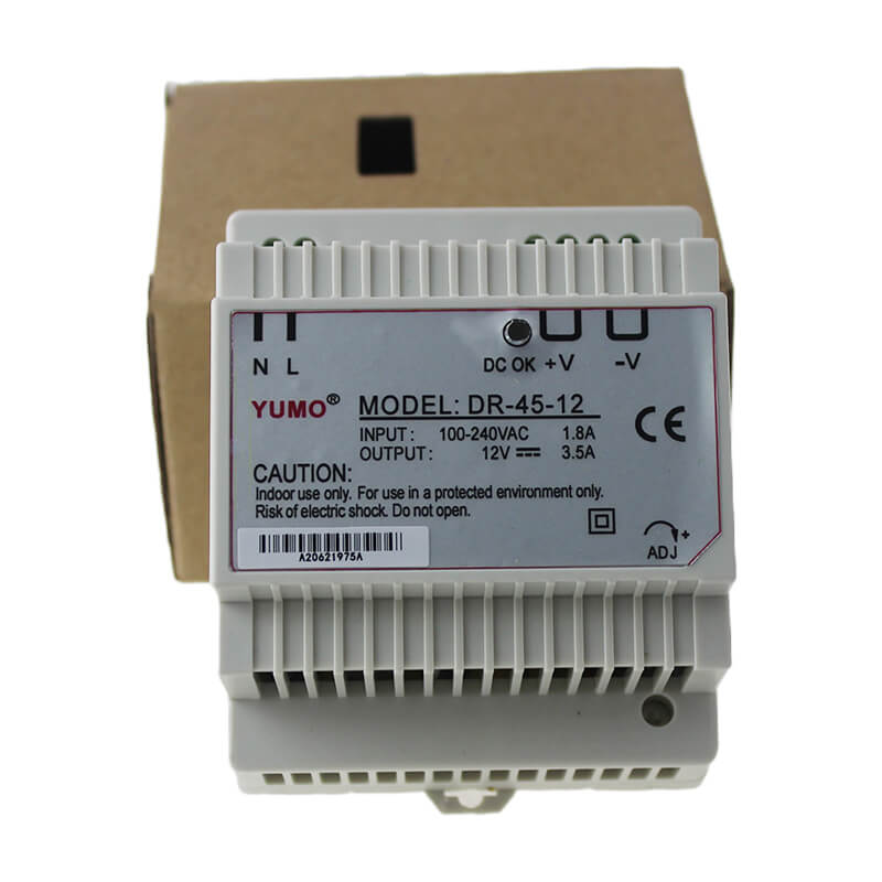 DR-45W Series Single Output DIN Rail Power Supply