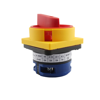 On-off Isolator Switch With Pad Lock Rotary Cam Disconnect Control Power Three Poles YMD11-32A