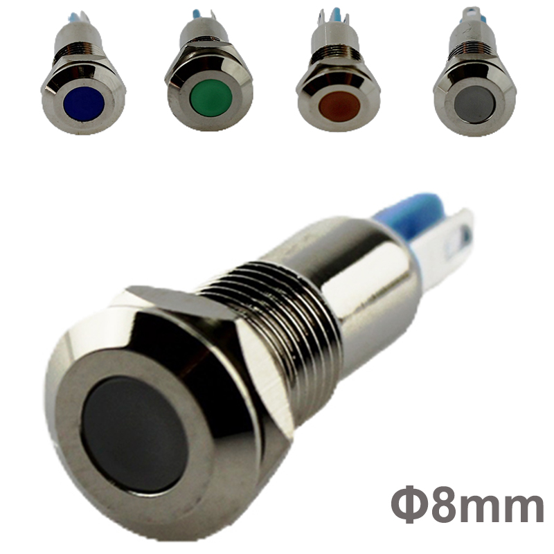 industrial 8mm light indicator lamp small price 12v led indicator lights light indicator