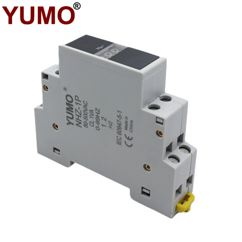 YUMO NHZ-1P Din Rail Display Meter Smart Electrical Meter