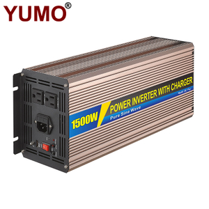 YUMO SGPC 1500W Pure Sine Wave Inverter With UPS Inverter 12V 220V Solar Inverter Battery Charger High Frequency