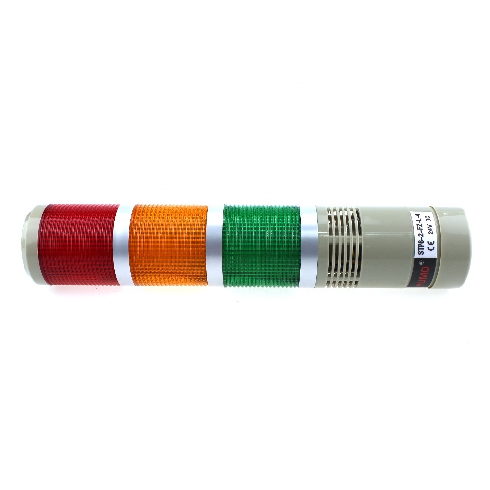 YUMO hot sale STP6-2-FZ-L-4 LED bulb steady flashing alarm multi signal tower caution light