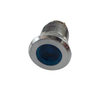 YUMO ABI12C-P1 12mm LED Blue IP67 Brass Type Indicator Light