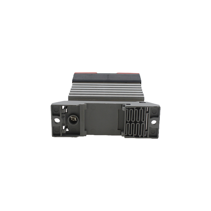 Black and Red SSR-120DA Integrated Single-phase Solid State Relay with Heat Sink