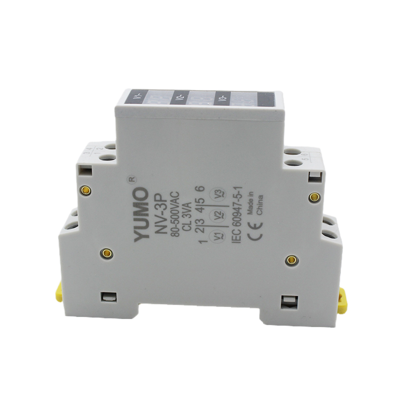 YUMO NV-3P Din Rail Display Meter Smart Electrical Meter