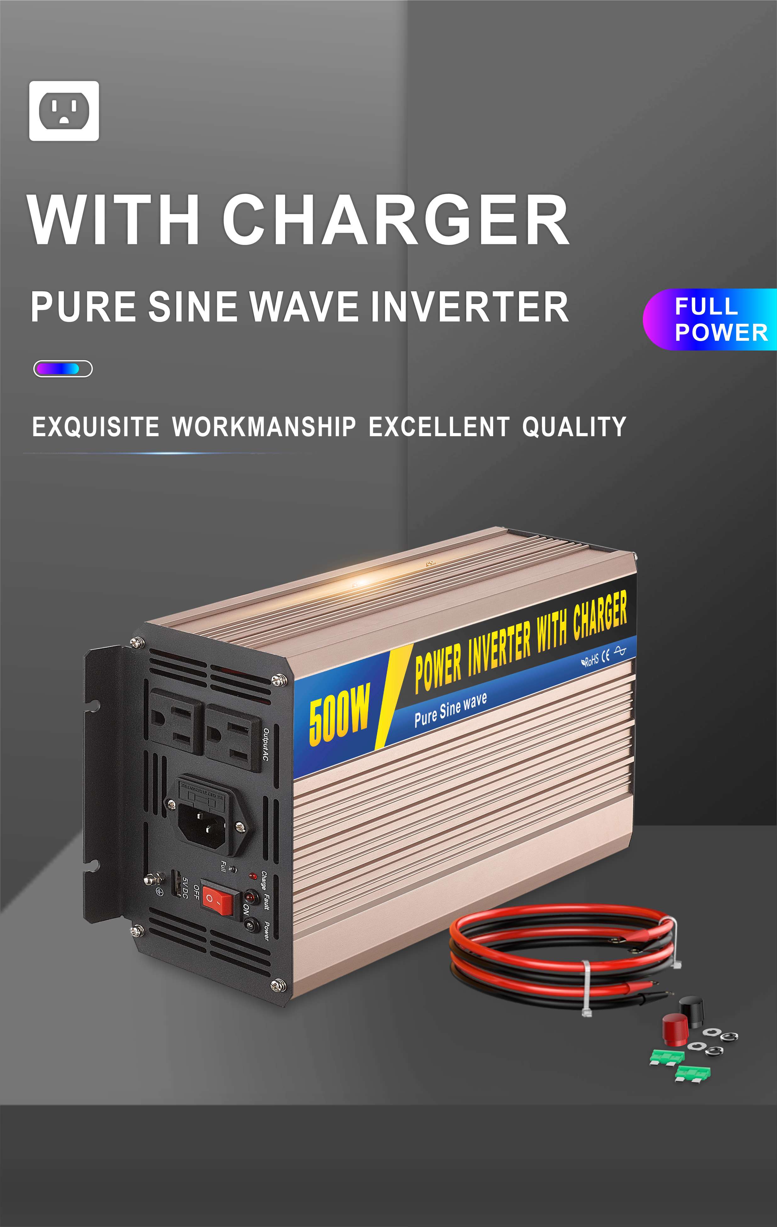 YUMO SGPC 1000W Pure Sine Wave Inverter With UPS Inverter 12V 220V Solar  Inverter Battery Charger High Frequency, China Pure Sine Wave Inverter with  remote control, Power Inverter, Pure Sine Wave Inverter