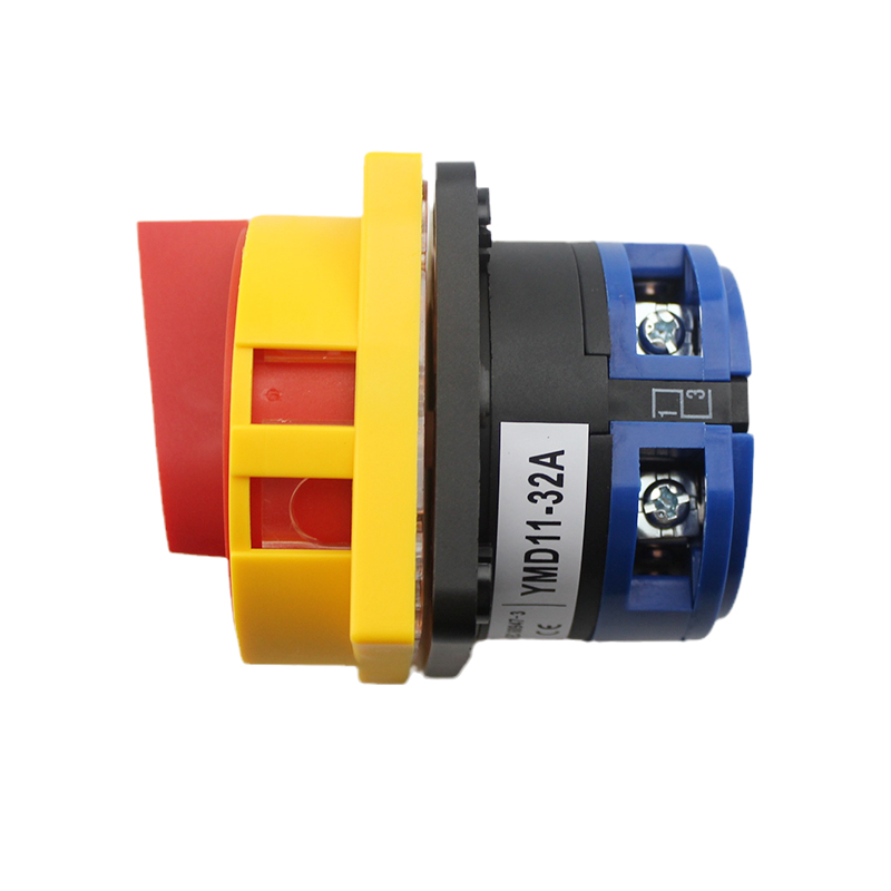 On-off Isolator Switch With Pad Lock Rotary Cam Disconnect Control Power Three Poles YMD11-32A
