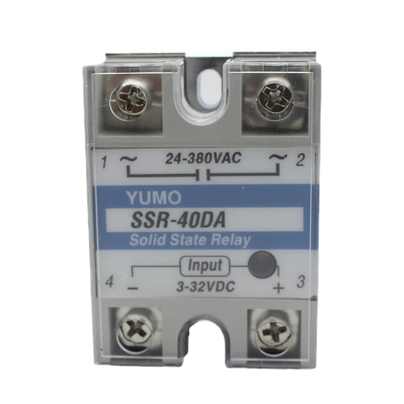 Ssr Single Phase Solid State Relay SSR-40DA 