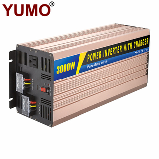 YUMO SGPC 3kw/4kw/5kw/6kw Pure Sine Wave Inverter With UPS Inverter 12V 220V Solar Inverter Battery Charger High Frequency