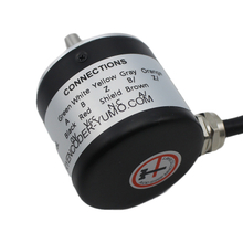 100 CPR Encoder rotativo incrementale ABZ 3 canali 6 mm albero pieno  ISC3806 - ISC3806-003G-100BZ3-5-24C|STEPPERONLINE