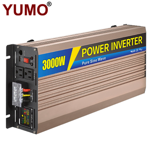 YUMO Pure Sine Wave Inverter SGPE3000w 12/24/48VDC (Color Display And Remote Control Is Optional)