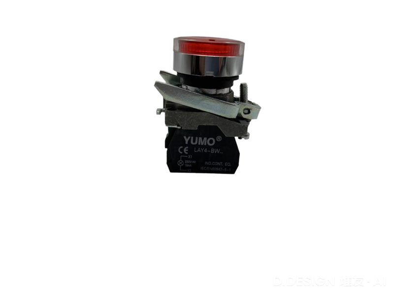 LAY4-BW3462 Push Button Red 
