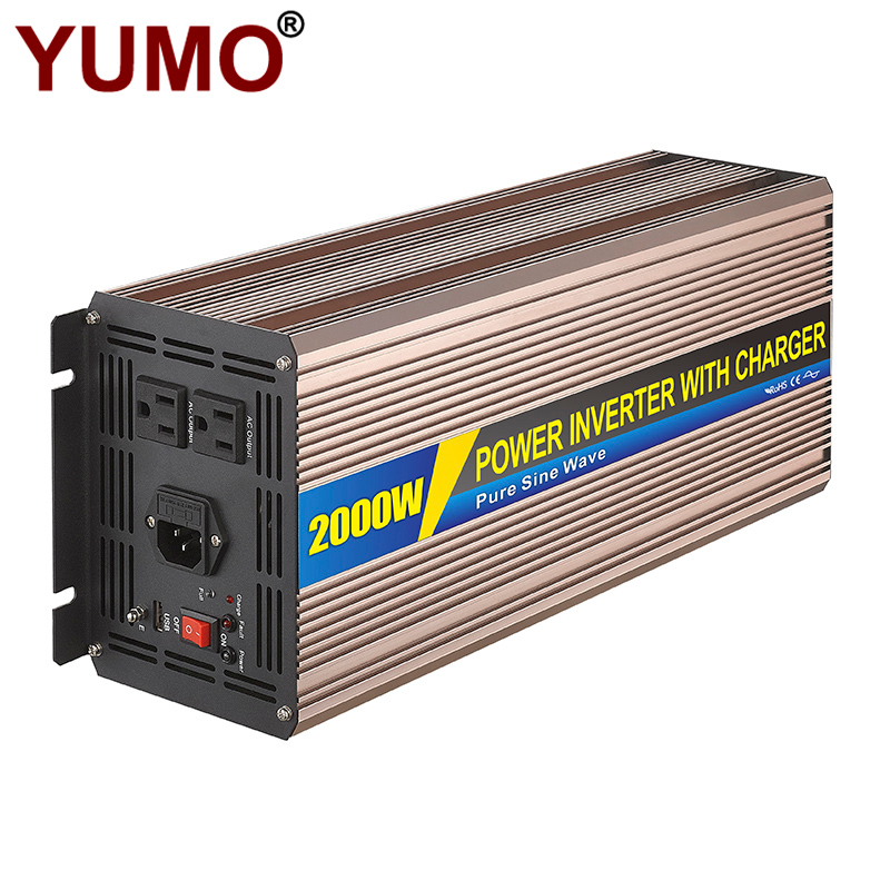 YUMO SGPC 2000W Pure Sine Wave Inverter With UPS Inverter 12V 220V Solar  Inverter Battery Charger High Frequency, China Pure Sine Wave Inverter,  Pure Sine Wave Inverter with remote control, Power Inverter