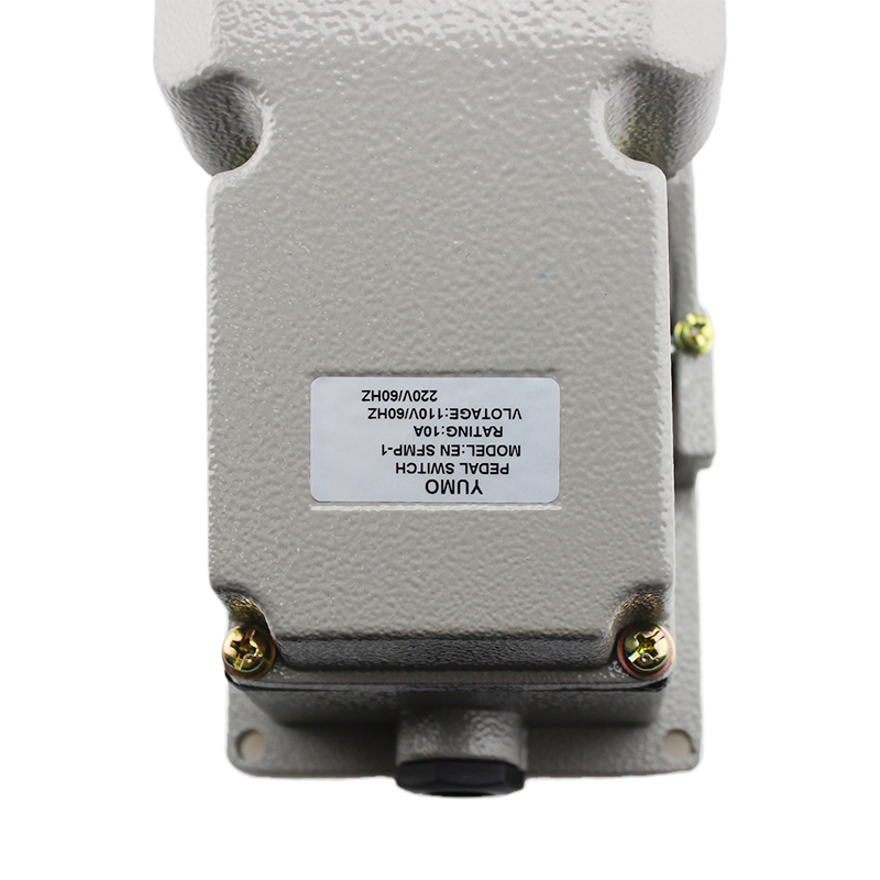 YUMO LT4 (SFMP-1) Pedal Switch Foot Switch with Bottom Grey Top Grey 10A AC110-220V