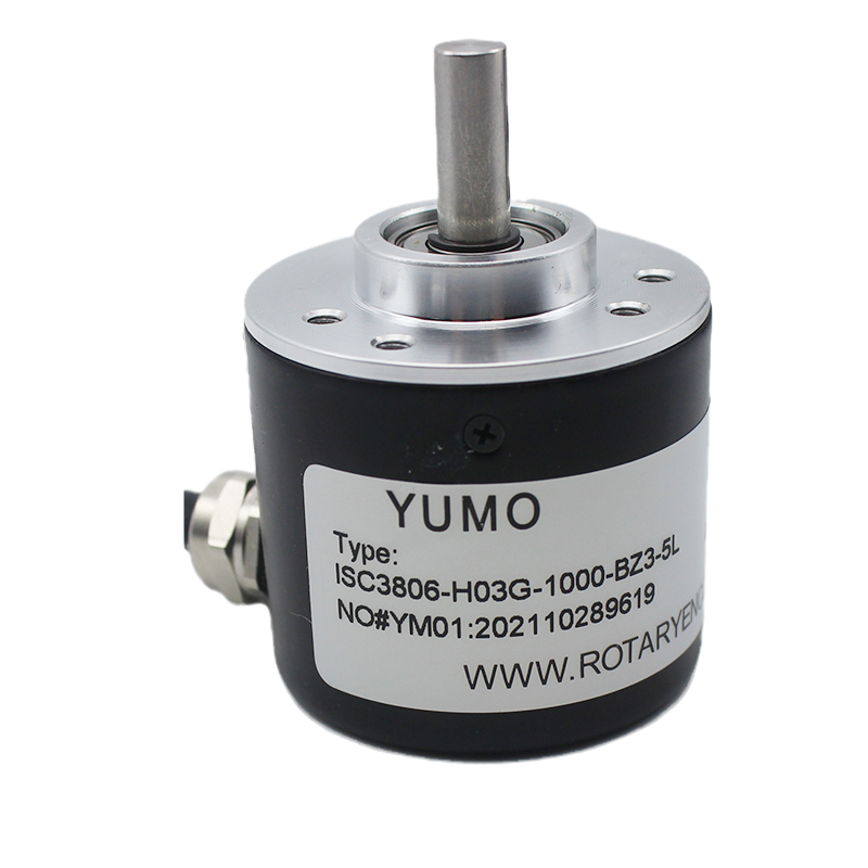 YUMO ISC3806-H03G-1000-BZ3-5L rotary position encoder shaft rotary encoder 6mm shaft encoder