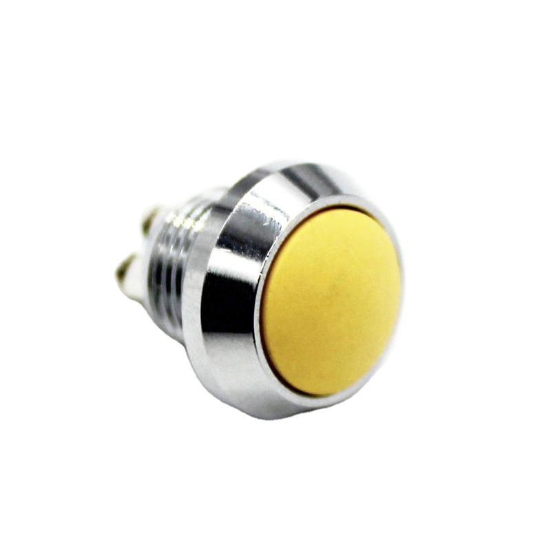 12mm stainless steel waterproof ABS12S-Q0 ball metal button switch