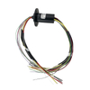 YUMO SRC022-30L-4-4P/6S 22mm 10 Rings Miniature Swivel Capsule Slip Ring Carbon Brush Holder