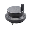 Handlewheel Generator Pulse 60mm 100ppr Black Metal Jog Encoder YMA600-MB-100B-5L 