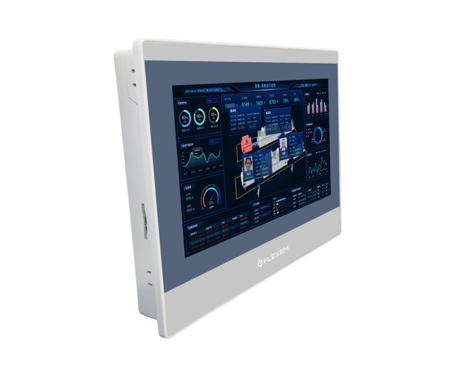 Flexem FE7100WE-4G 10.1” 16:9 TFT LCD Resistive Touchscreen HMI Human Machine Interface