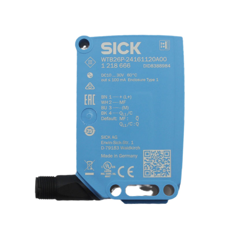 100 % new and original sick Sensors and Accessories SICK WTB26P-24161120A00 Compact photoelectric sensors W26