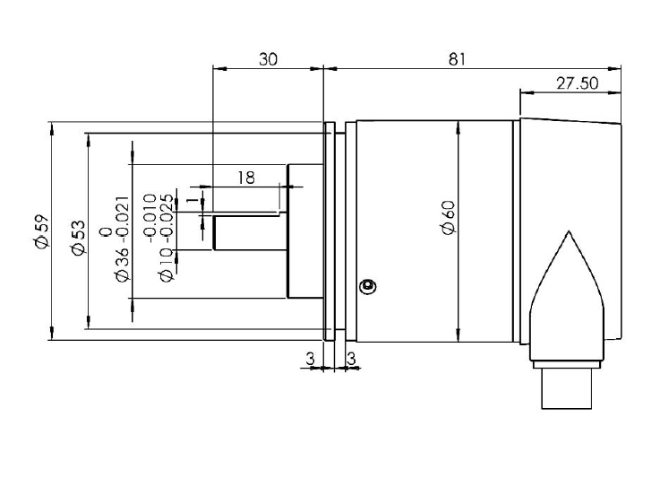 Cheap Factory Price EtherCAT Multi-turn Absolute Encoder ADK-F58B10-MA12B4ELP