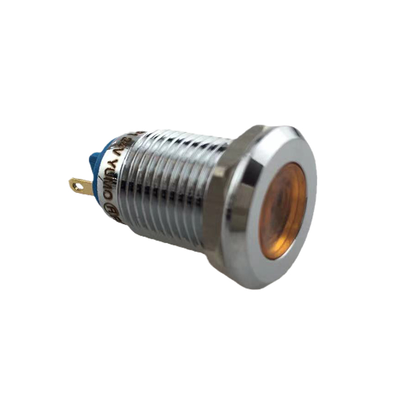 YUMO ABI12C-P1 12mm LED IP67 Brass Type Indicator Light
