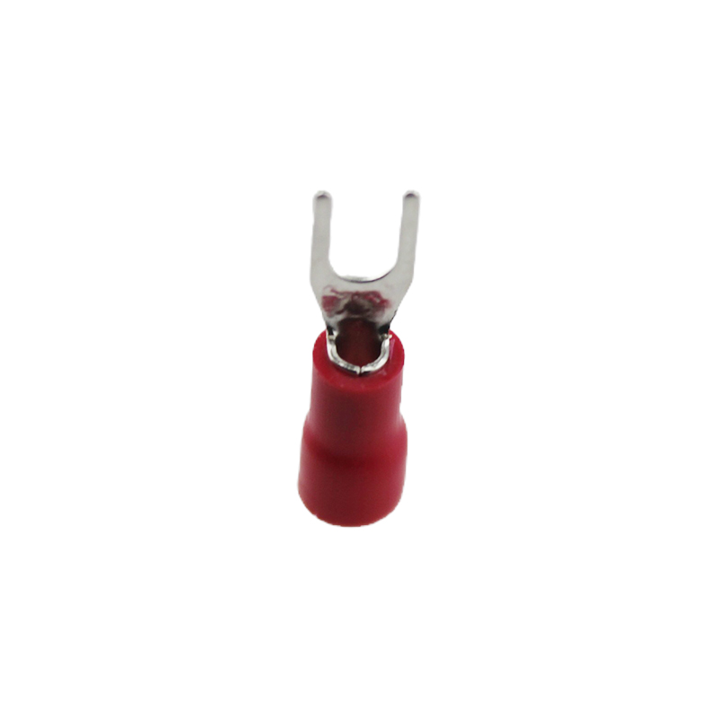 SV1.25-3.2 Insulated brass or copper Fork Terminal Y terminal Red Crimp Terminal cold-pressed terminals