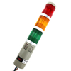YUMO STP5-24-ROG-W-H 50mm Buzzer 24VDC 3layer LED Signal Tower Flashing Warning Light