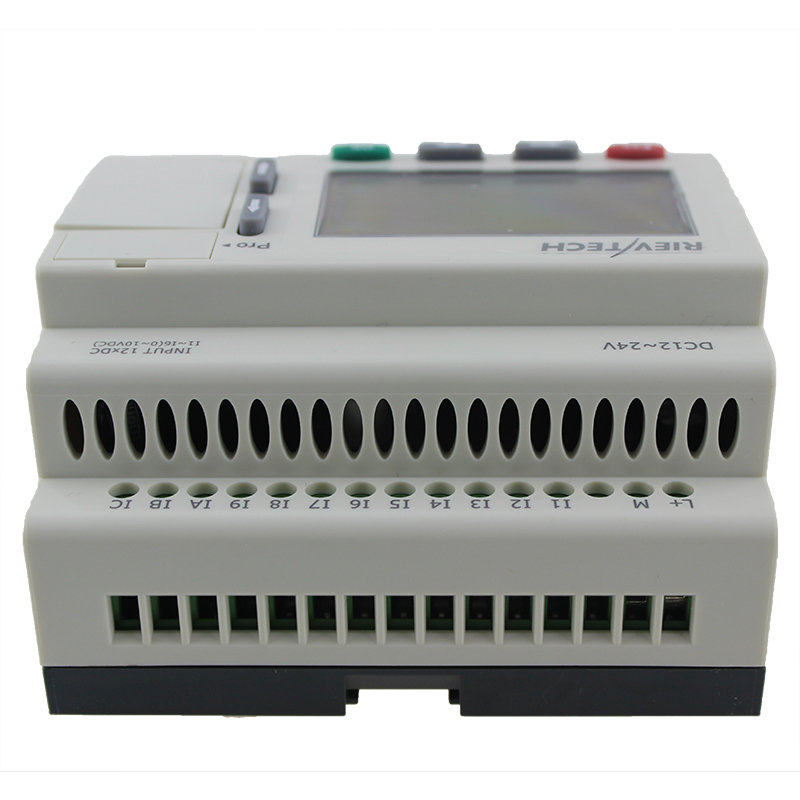  RIEVTECH hot sales intelligent mirco PLC PR18-DC-DA-R Programmable logic controller expandable range PLC
