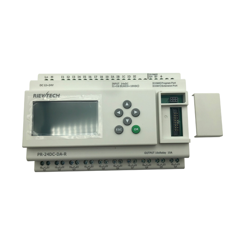 Rievtech Sms PLC PR-24DC-DA-R Programmable Logic Control Intelligent Controller automation plc price hmi control